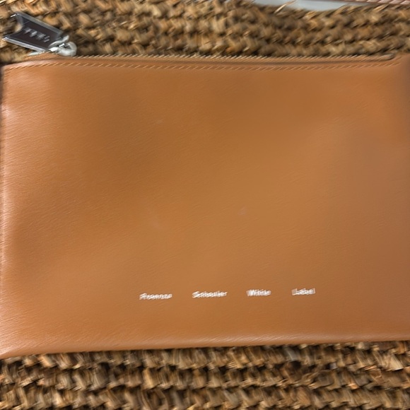 Proenza Schouler White Label Minetta Raffia Brown Straw Shoulder Bag cruise - Picture 11 of 13